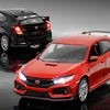 1:24 HONDA CIVIC TYPE R Alloy Sports Car Model Diecast & Toy Vehicle Metal Racing Car Model Sound and Light Collection Kids Gift 2