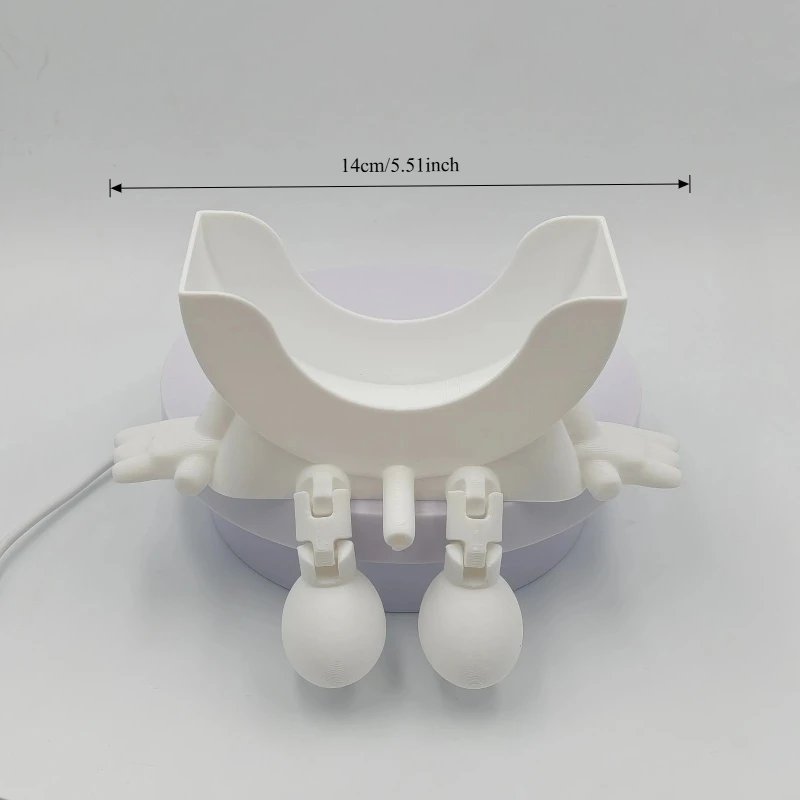 Smiley Dish Scrubber Drain Rack - Home Kitchen Scrubber Sponge Storage Box with Convenient and Innovative Design