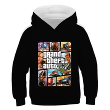 4-14 Years Kids Hoodies Grand Theft Auto Gta Autumn Teenagers Sweatshirt For Boys Girls GT5 Game Children Fashion Coat Clothing tanie tanio 4-6y 7-12y 12 + y CN (pochodzenie) CZTERY PORY ROKU Chłopcy STREETWEAR COTTON Dobrze pasuje do rozmiaru wybierz swój normalny rozmiar