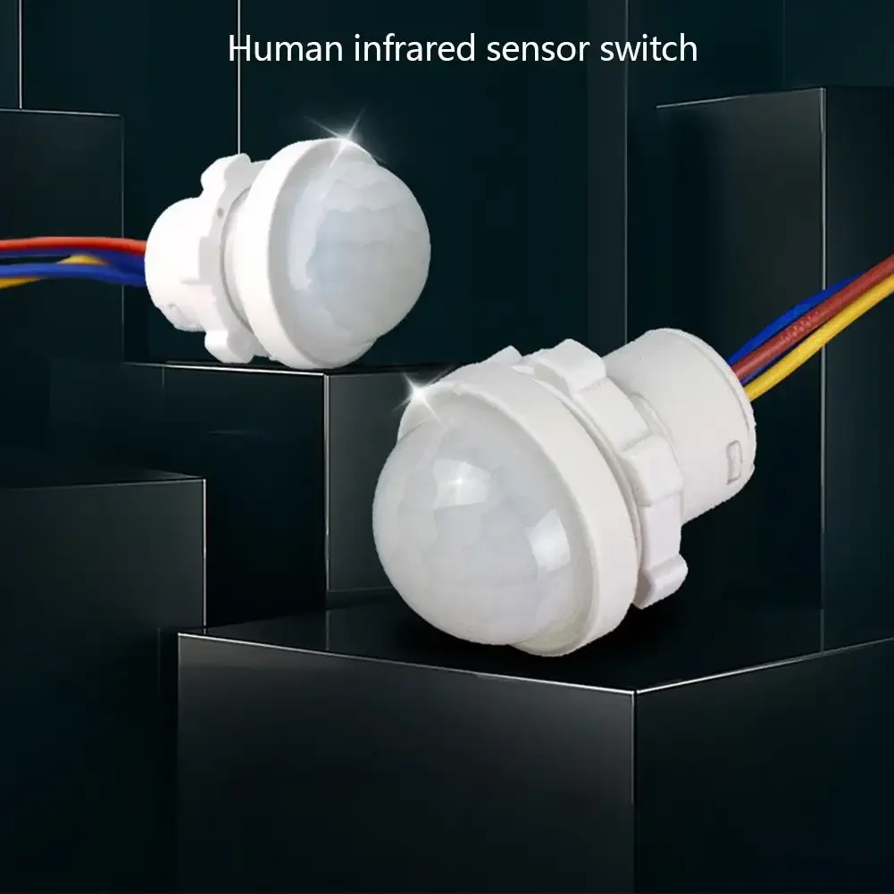 110V 220V Mini Motion Sensor Pir Infrared Motion Sensor Smart Switch Smart Home Human Body Automatic Night Lamp