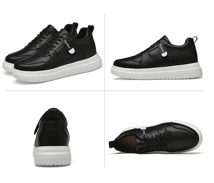 Männer Aufzug Höhe Erhöhen Schuhe Turnschuhe Schuhe für Männer 10 cm Sport Casual Unsichtbare Innere Erhöhung 8 cm Weiße Schuhe – Detail 24