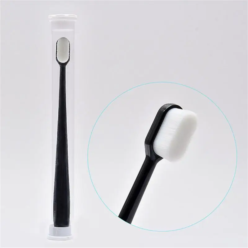 1/2/3PCS Ultra-fine Soft Toothbrush Million Nano Bristle Adult Tooth Brush Teeth Deep Cleaning Portable Travel Oral Care