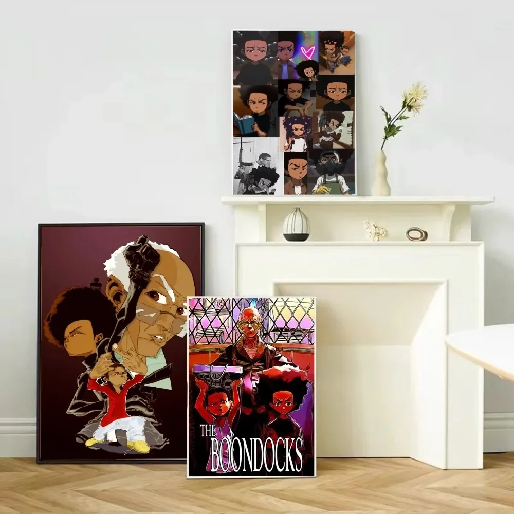 

The Boondock Cartoon Poster Self-adhesive Art Poster Retro Kraft Paper Sticker DIY Room Bar Cafe Vintage Decorative Painting