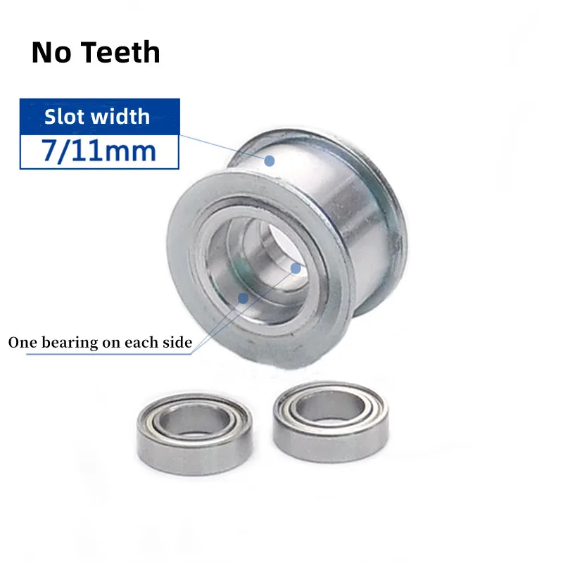 GT2 2M 40Teeth Timing Pulley Bore 3~10mm 2GT 40T Width 7/11mm Tensioning Wheel Idler Synchronous 3D Printer Parts 3d printer accessories timing belt pulley belt pulley