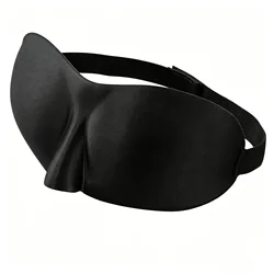 Luxurious 3D Weighted Blackout Sleep Mask for Ultimate Comfort (A)