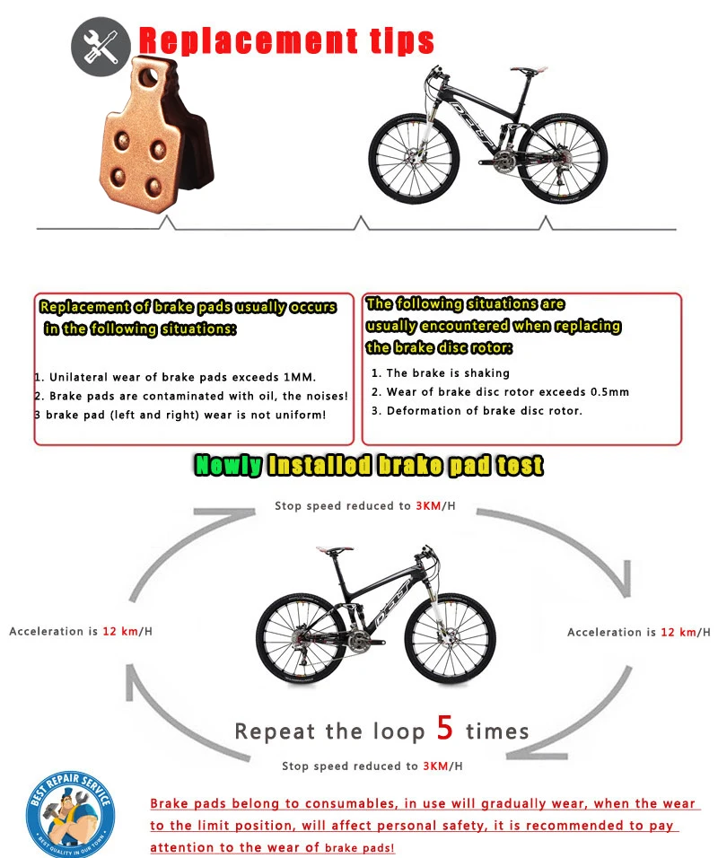 DELT 10 Pair Bicycle Disc Brake Pads,For MAGURA,M5,M7,MT5,MT7,Mountain,MTB,BIKE,Sintered,MTB Mountain BIKE Sintered,Part