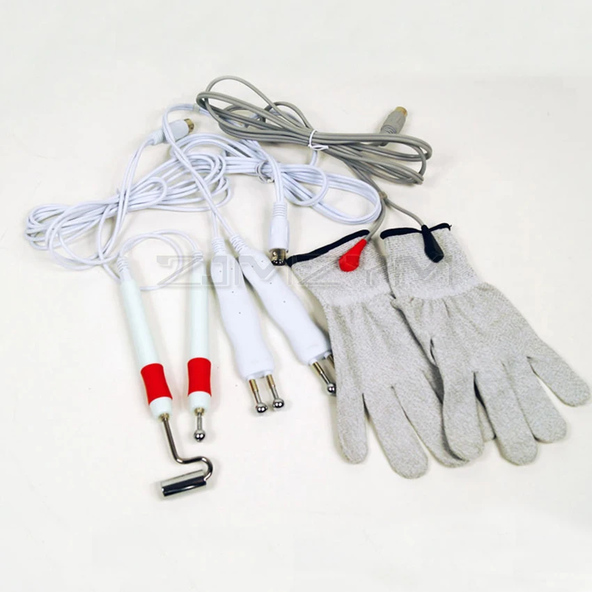 New BIO Electric Electrodes Skin Lifting Machine Wrinkle Removal Facial Lifting Facial Tighten Gloves Home