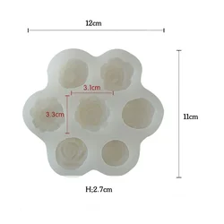 7-Piece Floral Silicone Mold Set (83002461)