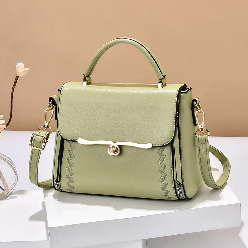 

Модные Женские однотонные сумочки из искусственной кожи, женская маленькая квадратная сумка через плечо, простые сумки на плечо для женщин, новинка 2022