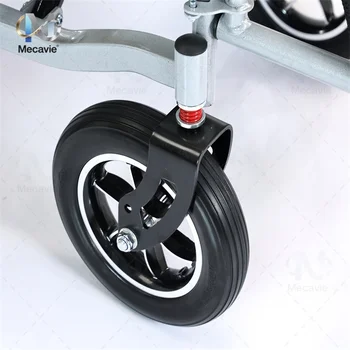 Brand New Elettrico Pieghevole Portatile Sedia a Ruote Disabili Scooter Sedia a Ruote Walker Rollator Tendenza Aiuto per la Mobilità per Disabili