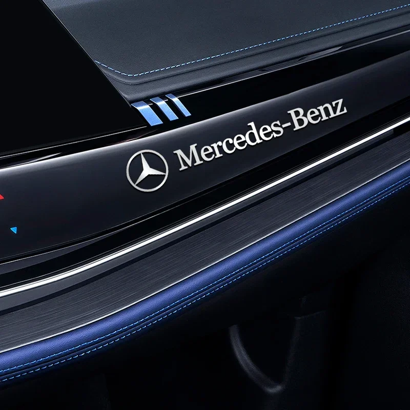 메르세데스 벤츠 AMG W212 W204 W211 W168 W213 W205 W210 W124 자동차 스타일링 로고 자동차 장식 데칼 자동차 내부 스티커