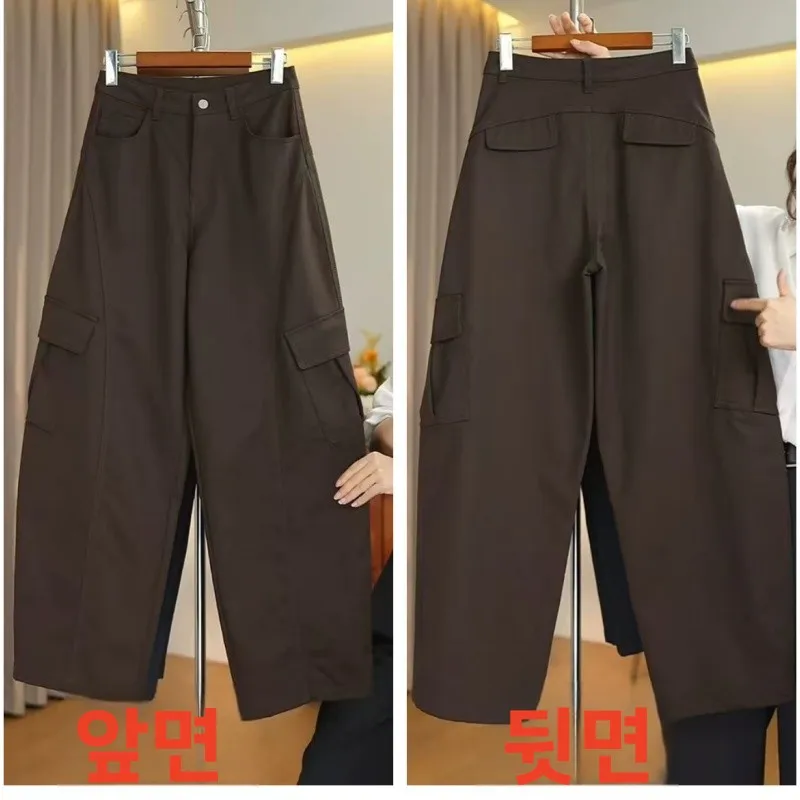 여성용 루즈핏 캐주얼 팬츠 패턴 DIY 디자인 작업복 바지 가위 모양 종이 패턴 홈 패브릭 아트