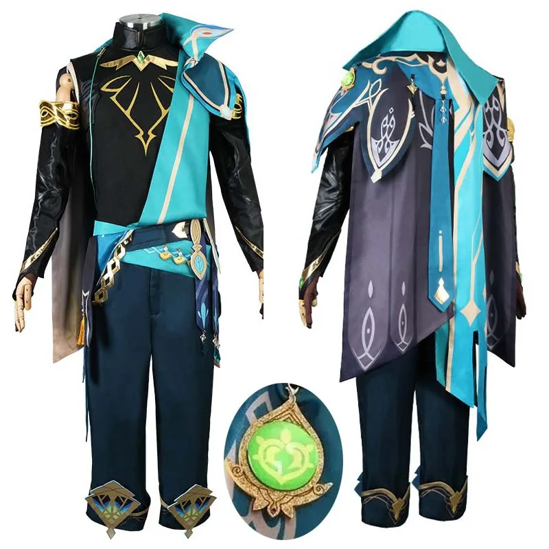 Sumeru Al Haitham Cosplay Costume Men's Uniform Halloween Outfits for anime cosplay