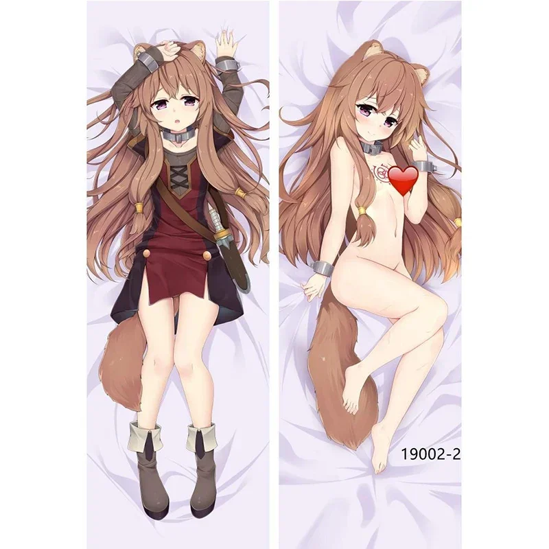 

60x180 см аниме Tate No Yuusha No наволочка сексуальная девушка Фило наволочка Raphtalia Dakimakura