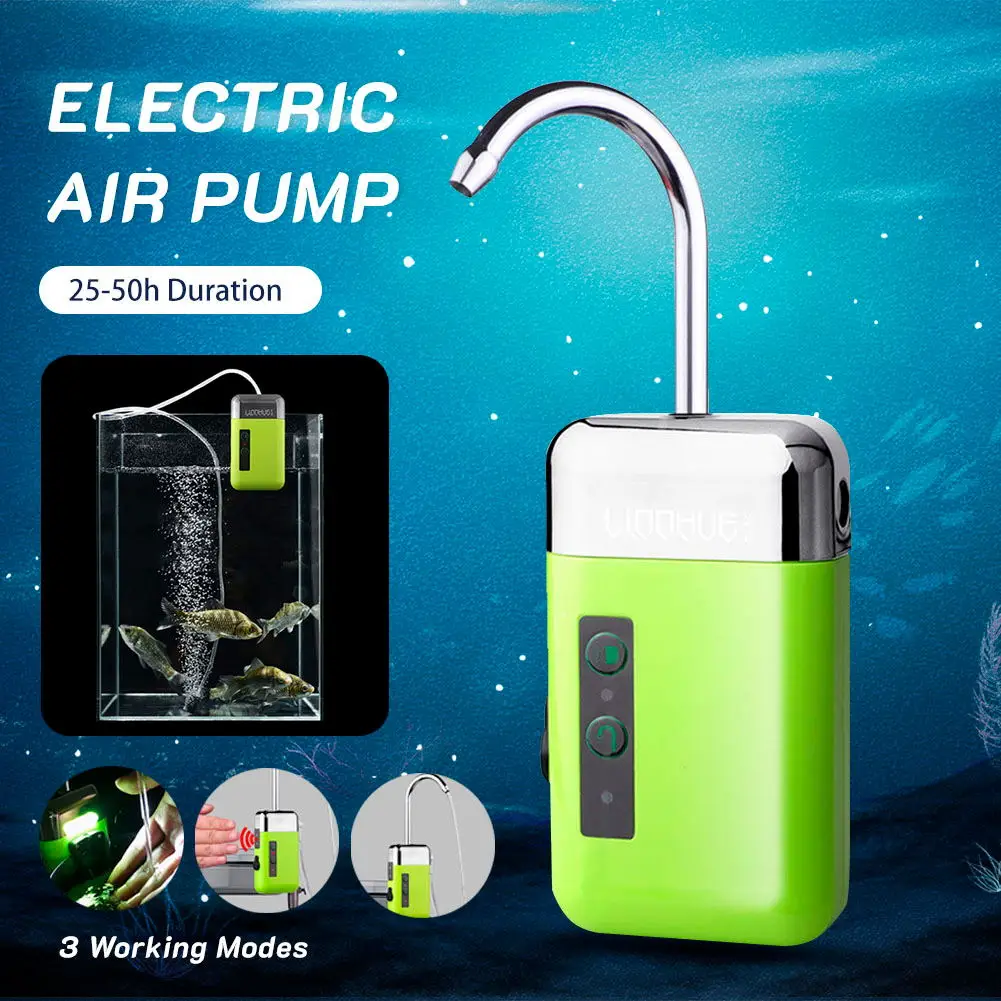 Aquarium Air Oxygen Pump 2 In 1 MultiFunction Water&Oxygen Pump With