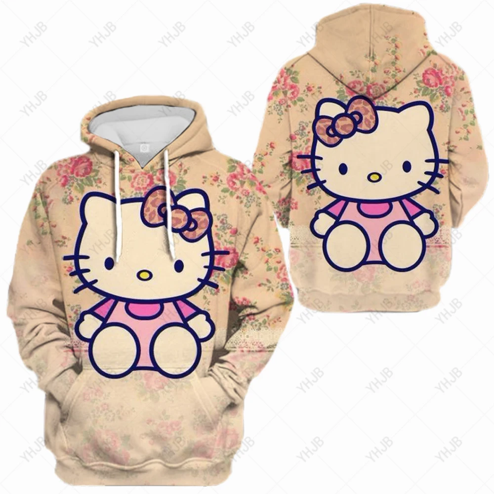 

Модные пуловеры с капюшоном и графическим принтом в стиле Харадзюку для девочек