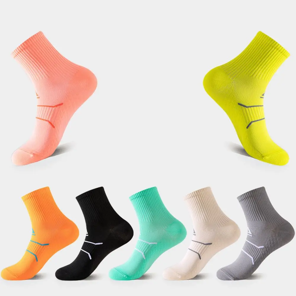 Professional Marathon Running Fitness Short Socks Women Men Sweat-absorbent Anti-friction Breathable Compression Quarter Socks compression socks running socks