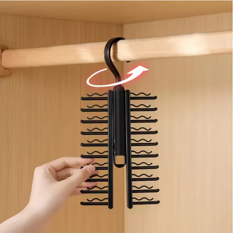 Tie Storage Hanger Large Capacity Bow Clip