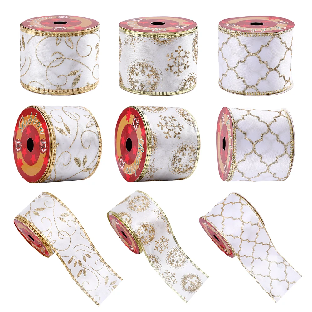 Ruban de Noël en velours avec fil de fer, velours avec satin, 9,1 m, pour emballage cadeau, décoration d'arbre, travaux manuels (bordeaux, 6,3 cm Ruban de Noël en velours avec fil de fer, velours avec satin, 9,1 m, pour emballage cadeau, décoration d'arbre, travaux manuels (bordeaux, 6,3 cm