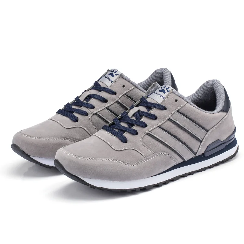 

2023 artificial Leather Men Causal Shoes Male Spring Man Light Sneakers Lac-up Flats Breathable Driving Footwear Outdoors Sapato