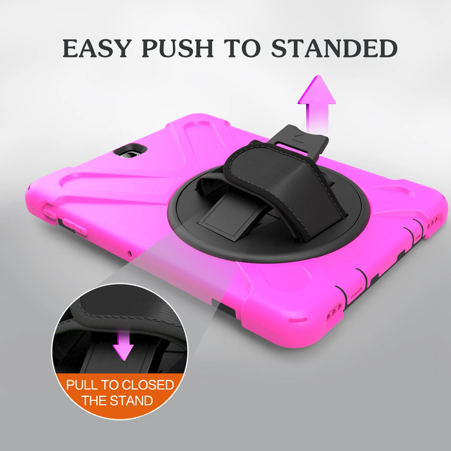 Prova de Choque para Samsung Galaxy Tab a6 10.1 P580 P585 Sm-p580 Sm-p585 Tablet Capa Armadura Tablet Resistente Defender Funda Case à - Imagem 6