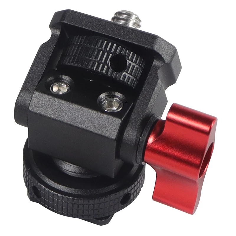 Monitor EVF Stand Holder Cold Shoe Mount for Camera Field Monitor Microphone Hot