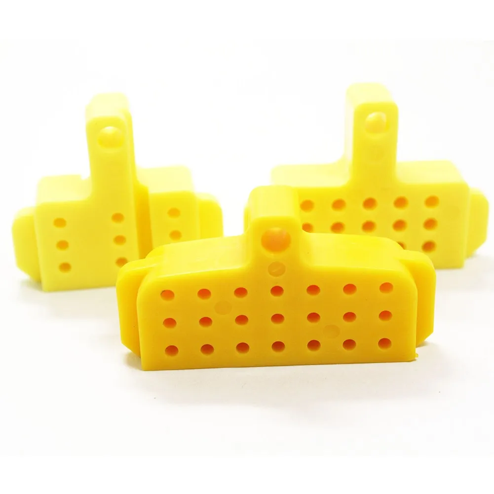 1Pc Bike Disc Brake Spurgo Spacer Plastica Gialla Migliora L'Esperienza Di Guida Per Shimano Xtr Xt Slx Rs405 Rs505 M8172 M7120