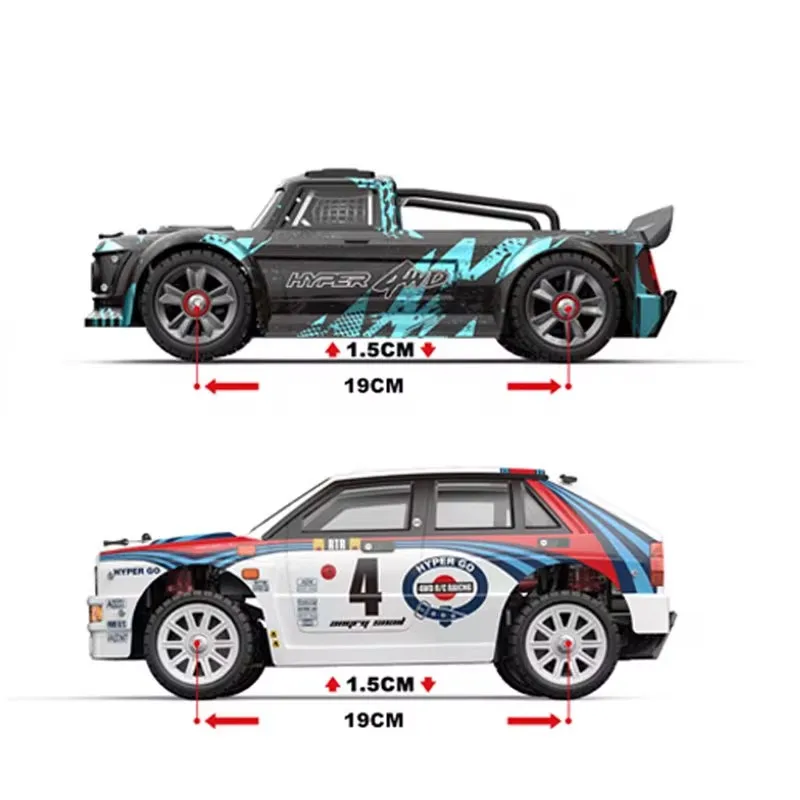 1/14 14301 Black 42km/H High-Speed Drift Remote Control Car Usb Charging Model Modified Wireless Remote Control Car Truck Toy 2
