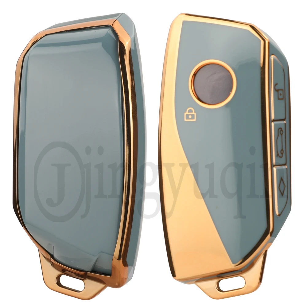Premium TPU Car Remote Key Case Cover Shell Fob - Luxurious Design