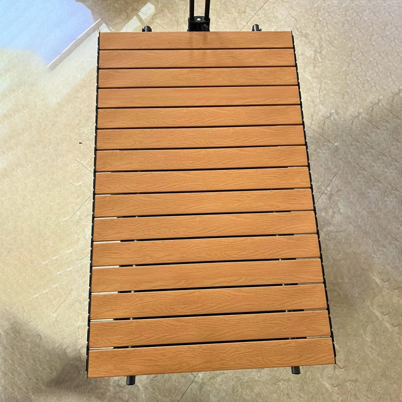 

Folding Camping Table Top Plate Portable Aluminum Roll Board Tourist Picnic Table Board Garden Lawn Outdoor Furniture