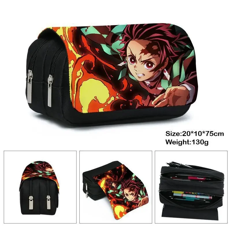 HANDAFA Estuche Para Lápices De Manga Demon Slayer Anime Kemitsu No Yaibu (Nezuko