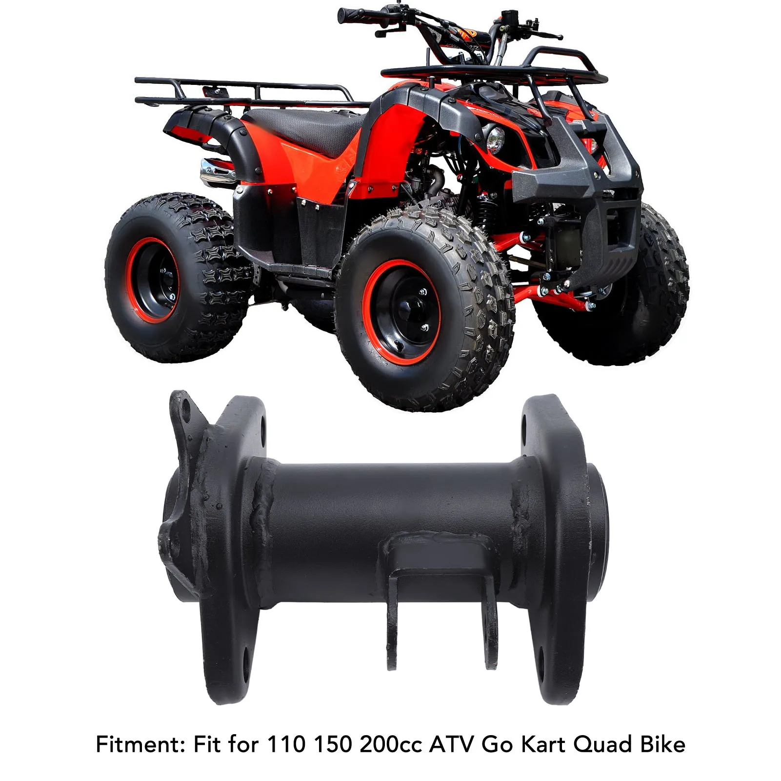 110 150 200cc ATV 고카트 쿼드 바이크용 리어 액슬 베어링 캐리어 허브 OEM 교체품 고강도 하중 용량 충격 흡수