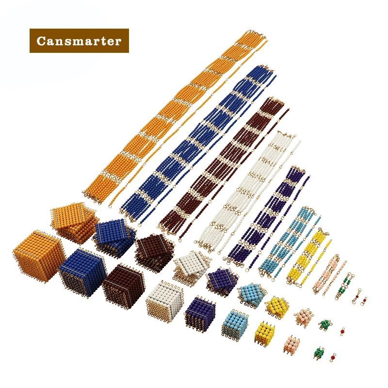 【専用出品】モンテッソーリ教具　ビーズセット モンテッソーリ-赤ちゃんのための完全な木製ビーズセット,教育ツール