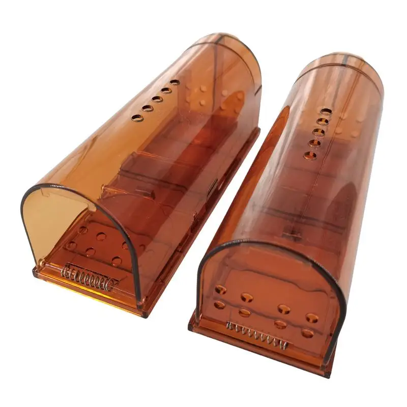 

2 PCS Humanized Mouse Trap Catch And Release Mouse Trap Mouse Pet Safe Best Indoor Or Outdoor Rat Cage