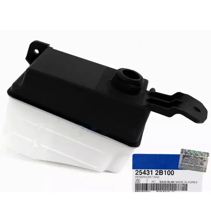 NBJKATO Brand New Genuine Coolant Reservoir Tank 25431-2B100 For 07-13 Hyundai Santa Fe Sorento OEM 254312B100