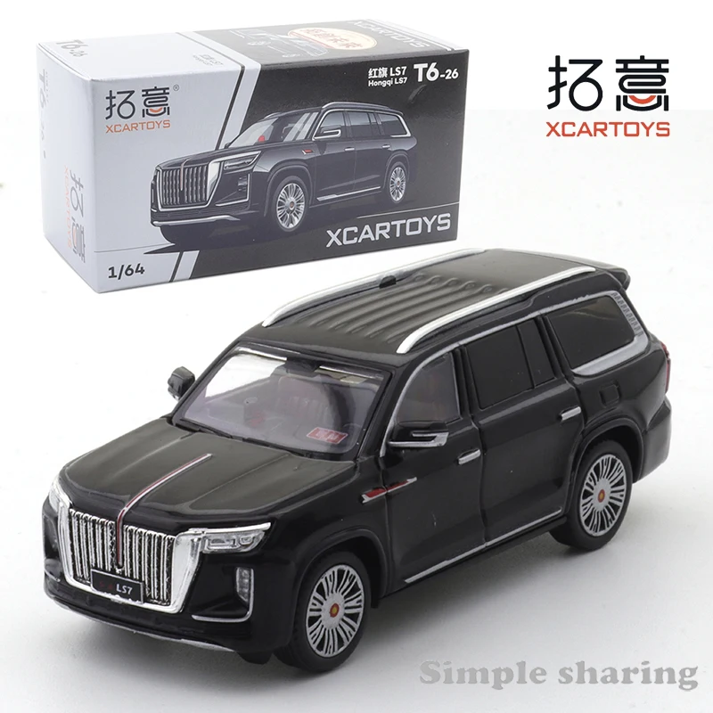 

XCARTOYS 1/64 Миниатюрная модель автомобиля из литого под давлением, игрушка с красным флагом LS7-безопасность, подарки друзьям, собирайте украшения, детские игрушки для мальчиков