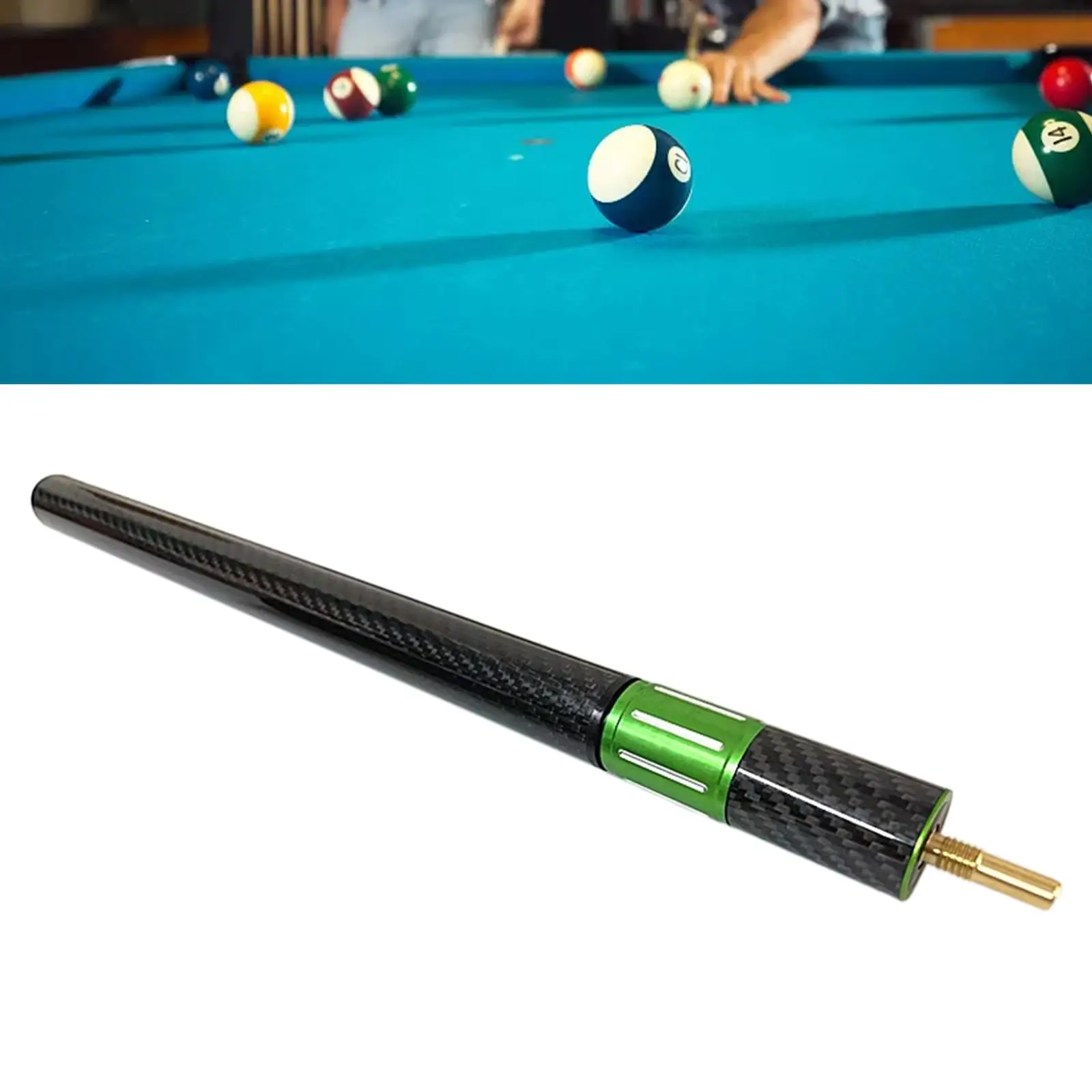 Billiard Cue Extension Exercise Equipment Pool Accessory Pool Cue Extender