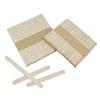 50/100pcs Ice Cream Popsicle Sticks Natural Wooden Sticks Ice Cream Spoon Hand Crafts Art Ice Cream Lolly Cake Tools 3