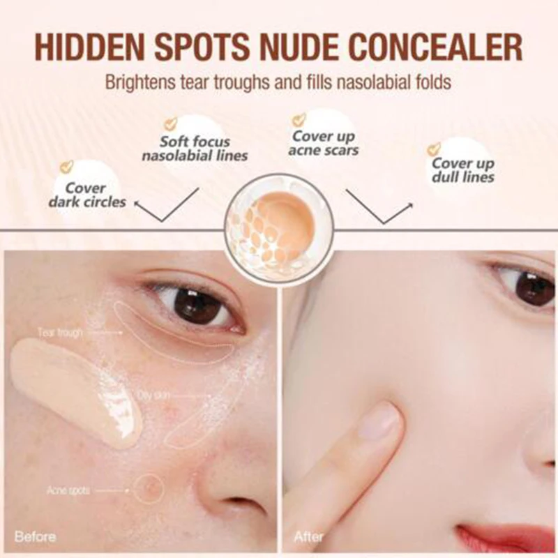 Liquid Foundation Concealer Makeup Waterproof Myself Care Fix