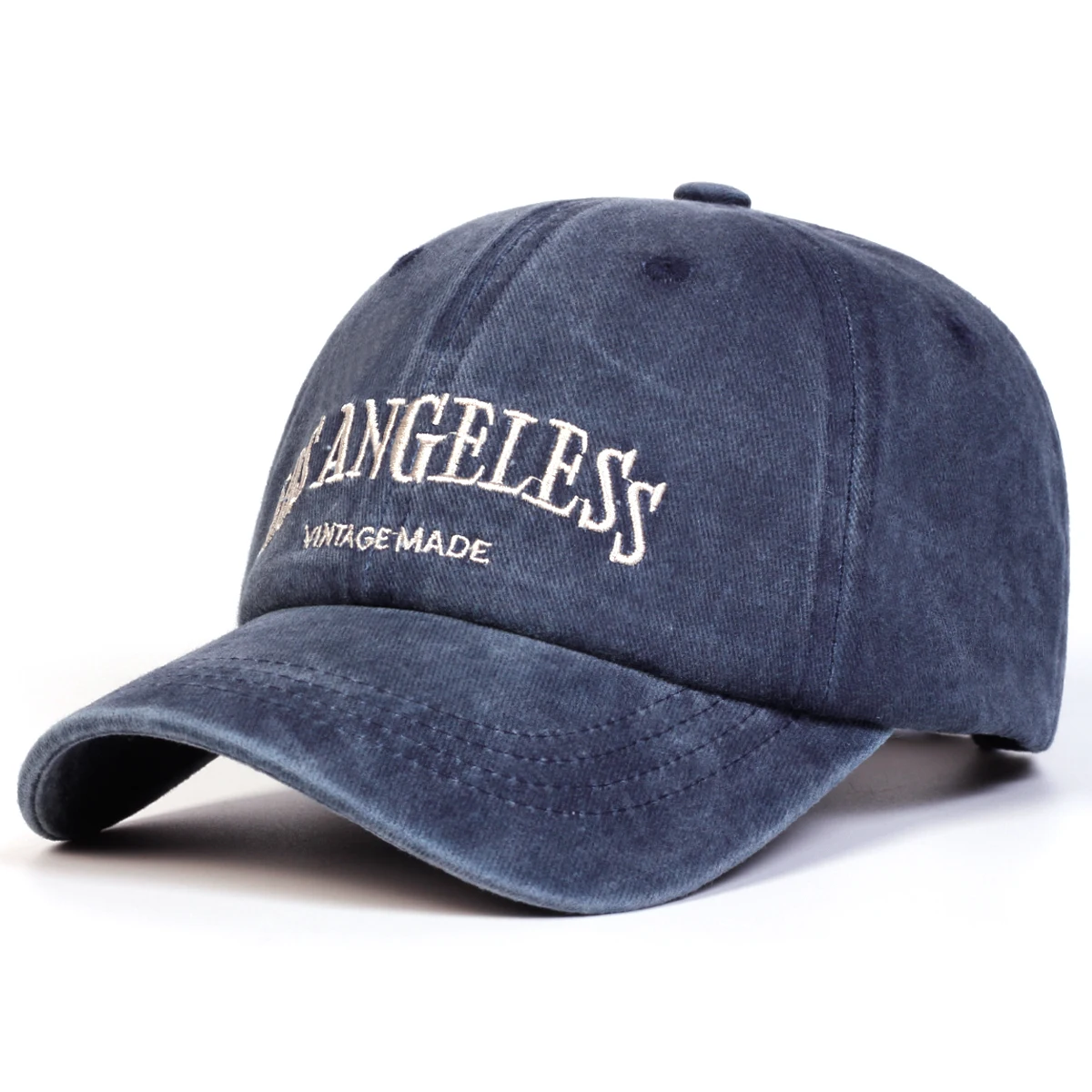 Unisex LOS ANGELES Baseballkappen mit Stickerei, verstellbare Freizeitmützen für Frühling und Herbst, Outdoor-Hüte, Dad-Hats, Sonnenschutzhüte – Detail 5