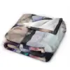 Hot-KPOP-Like-Stray-K-Kids-Hyunjin Warm Flange blankets Soft and comfortable blanket picnic blanket birthday gift 4
