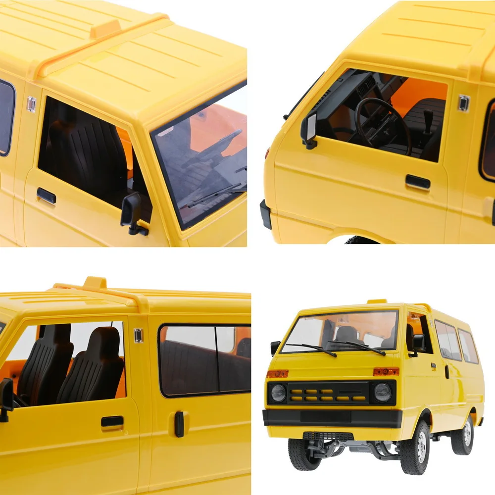 WPL D42 RC Car 1/10 2.4G Simulation Drift Truck LED Remote Control Off-Road CAR For Boys Kids Gifts VS D12 C24 3