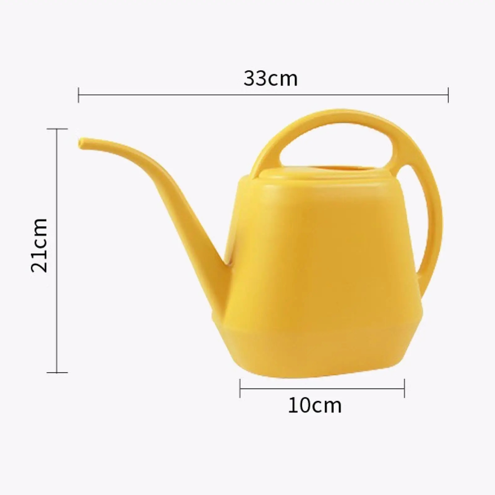 Garden Watering Can Portable Large Capacity 2L Long Spout Watering Pot for Home House Flower Indoor Outdoor Farmhouse Yard