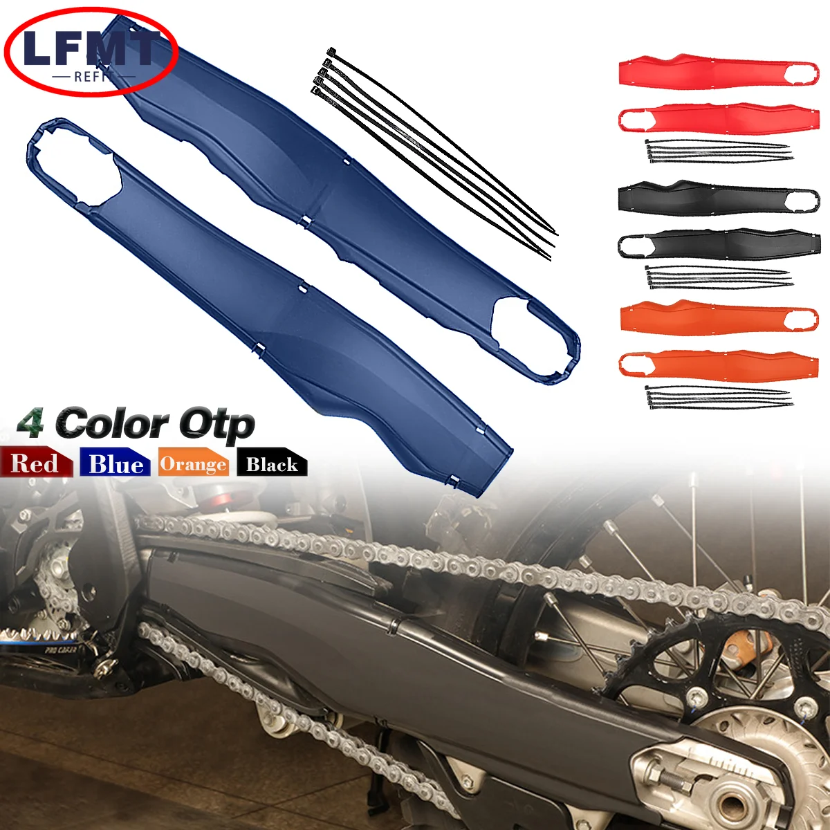 

NEW 2024 Motorcycle Swingarm Swing Arm Protector Cover For HUSQVARNA TC TX TE FC FX FE 125 250 300 350 450 Enduro Dirt Pit Bike