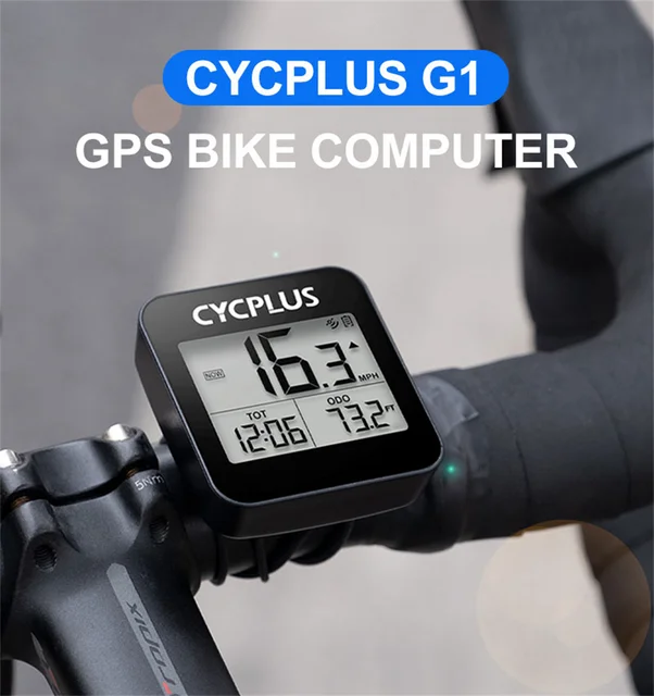 CYCPLUS Drahtlose Stoppuhr GPS Fahrrad Computer Wasserdicht IPX6 Radfahren Kilometerzähler  Fahrrad Zubehör