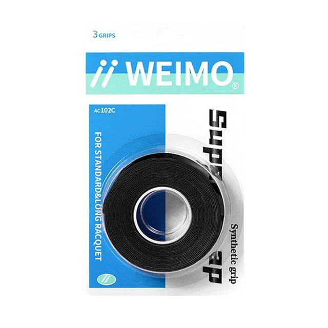 3pcs/Pack Badminton Hand Rubber Wrap Around Handle With Anti-Slip Sweatband Grip Handle Leather Badminton Hand Rubber 5