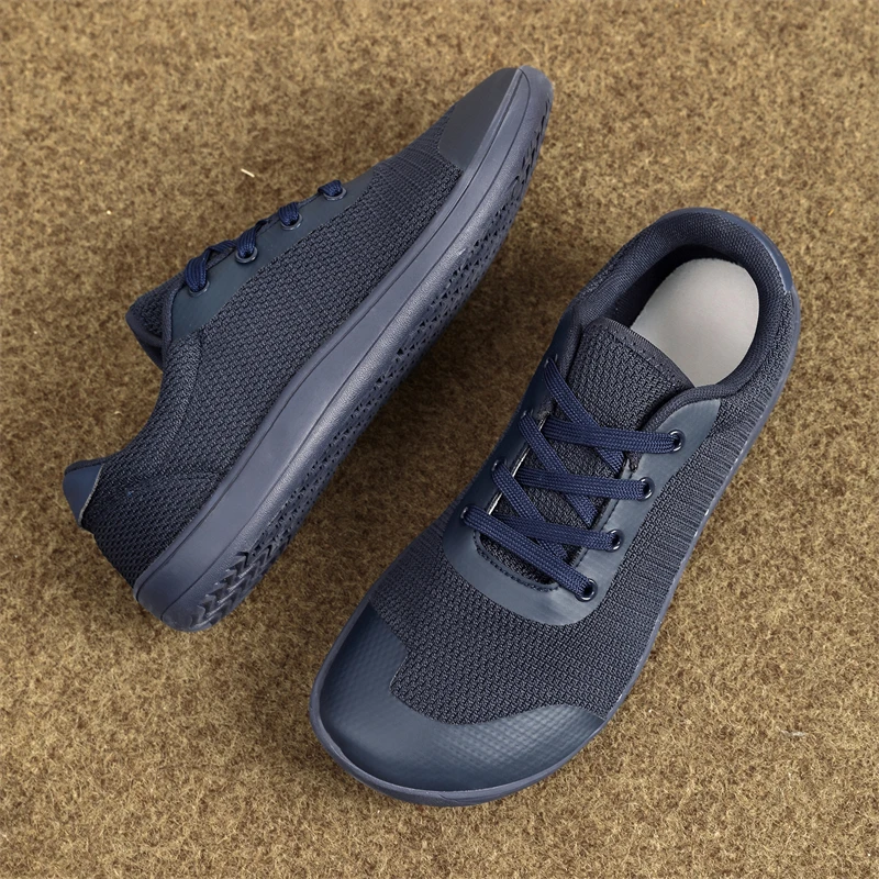 New Minimalist Shoes for Men Wide Toe Barefoot Zero Drop Shoes Casual Breathable Mesh Lightweight Walking Sneakers Man 3