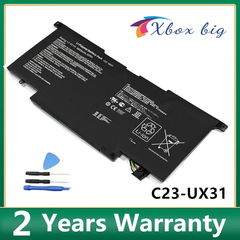 Новинка Аккумулятор для ноутбука ASUS Zenbook UX31E UX31A DH72 Uitrabook UX31AR4004H BX31E BX31A 7 4 V 50Wh 6840 мАч