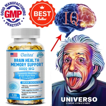 Helps to enhance memory, learning ability, improve thinking, concentration. Improves mood and supports a healthy brain. 1