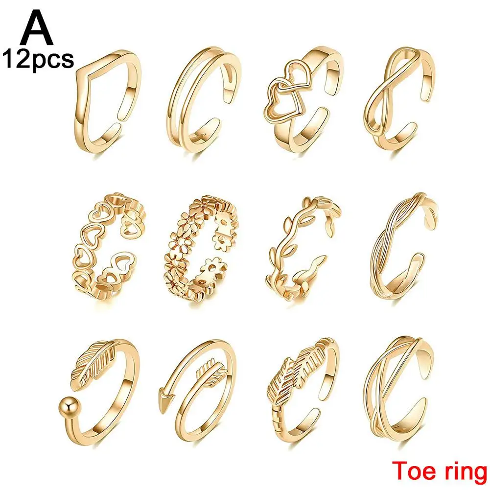 12pcs gold